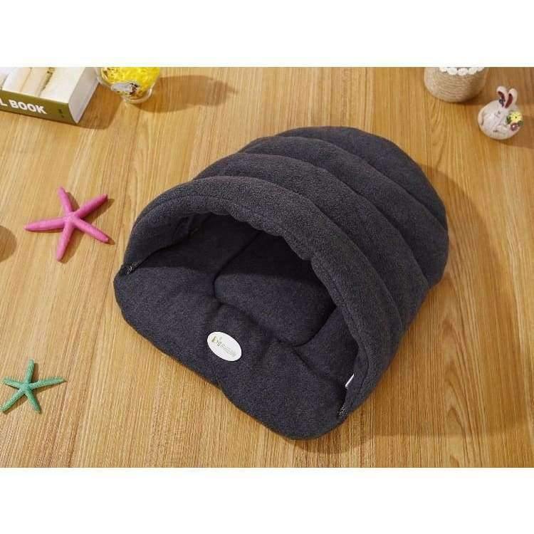 Haustier Katzenbett Kleiner Hund Welpen Unterkunft Sofa Polar Fleece Material Bett Haustiermatte Katzenhaus Katzen Schlafsack Warmes Nest Hochwertig