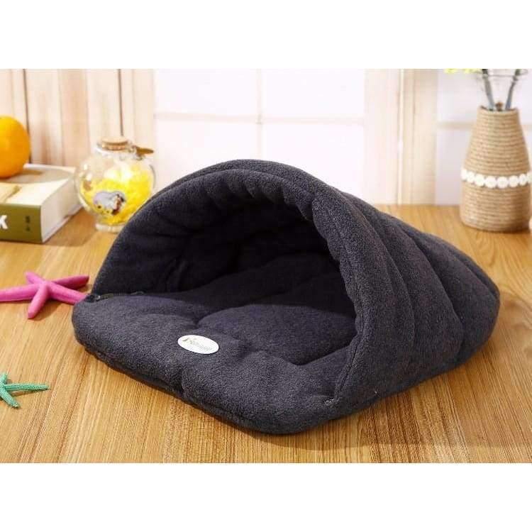 Haustier Katzenbett Kleiner Hund Welpen Unterkunft Sofa Polar Fleece Material Bett Haustiermatte Katzenhaus Katzen Schlafsack Warmes Nest Hochwertig