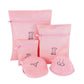 1 Set Mesh Waschmaschine Wäschebeutel mit mehreren Stilen zum Waschen von Kleidung Faltbare Unterwäsche BH Socken Wäschewaschbeutel Set