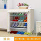 3-Tier Schuhregal Vliesstoffe Einfach zu installieren Schuhschrank Regal Aufbewahrungsorganisator Stand Halter Platzsparendes Möbel für Zuhause