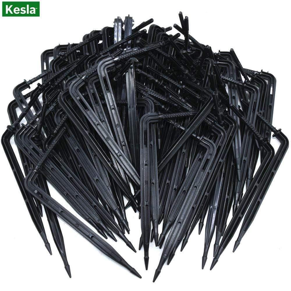 50PCS Bogenpfeil Tropfer Mikro-Tropfbewässerung Kit Emitter für 3/5mm Schlauch Gartenbewässerung sparen Mikro-Tropfer Gewächshaus