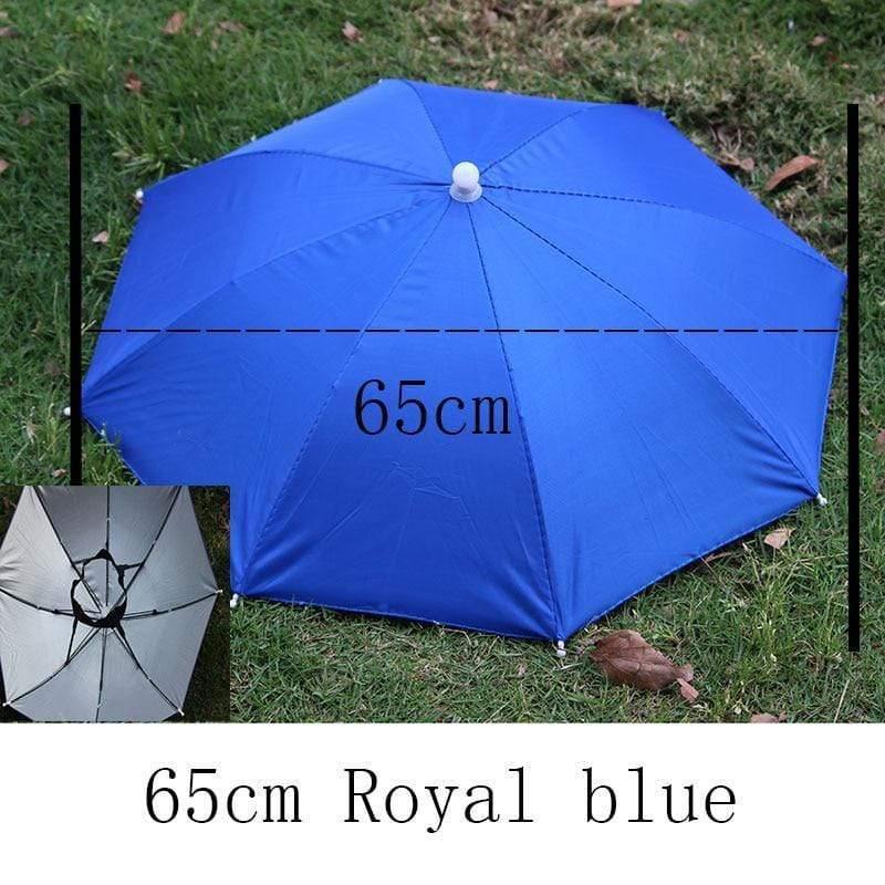 8 Bone 50 CM Anglerkappe Regenschirm Frauen UV Sonnenschein und Regen Regenschirm für Frauen winddicht Kopf Regenschirme Kappen YS0018