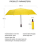 Automatischer Business-Regenschirm Drei faltender Männer Frauen Sonnenschirm Regen Frauen Winddichter Luxus-Regenschirm Männer