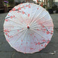 Seiden Damen Regenschirm Japanische Kirschblüten Seide Antiker Tanz Regenschirm Dekorativ Regenschirm Chinesischer Stil Ölpapier Regenschirm