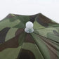 Digitale Camouflage Angel Wander Cap Regenschirm Regen Frauen UV Regenschirm für Damen Outdoor Falt Kopf Regenschirme YS0017