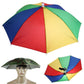 Digitale Camouflage Angel Wander Cap Regenschirm Regen Frauen UV Regenschirm für Damen Outdoor Falt Kopf Regenschirme YS0017