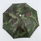 Digitale Camouflage Angel Wander Cap Regenschirm Regen Frauen UV Regenschirm für Damen Outdoor Falt Kopf Regenschirme YS0017