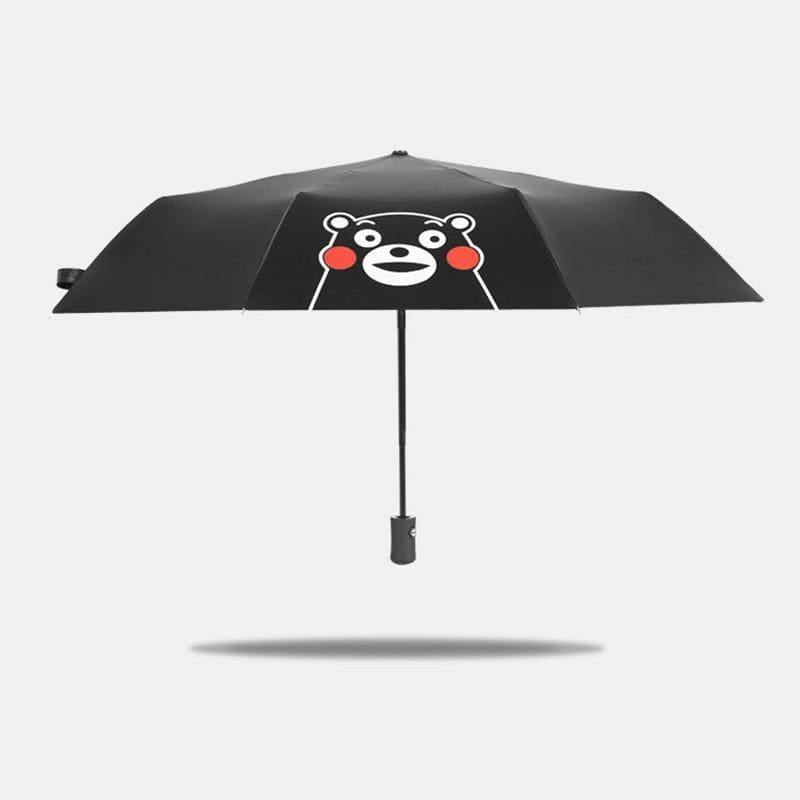 Mode 3-faltender Bärenmuster-Regenschirm Faltenden Damen UV Regensichere Cartoons Regenschirm Parasol Regen Sonnen-Regenschirme YD200161 (YD200161)