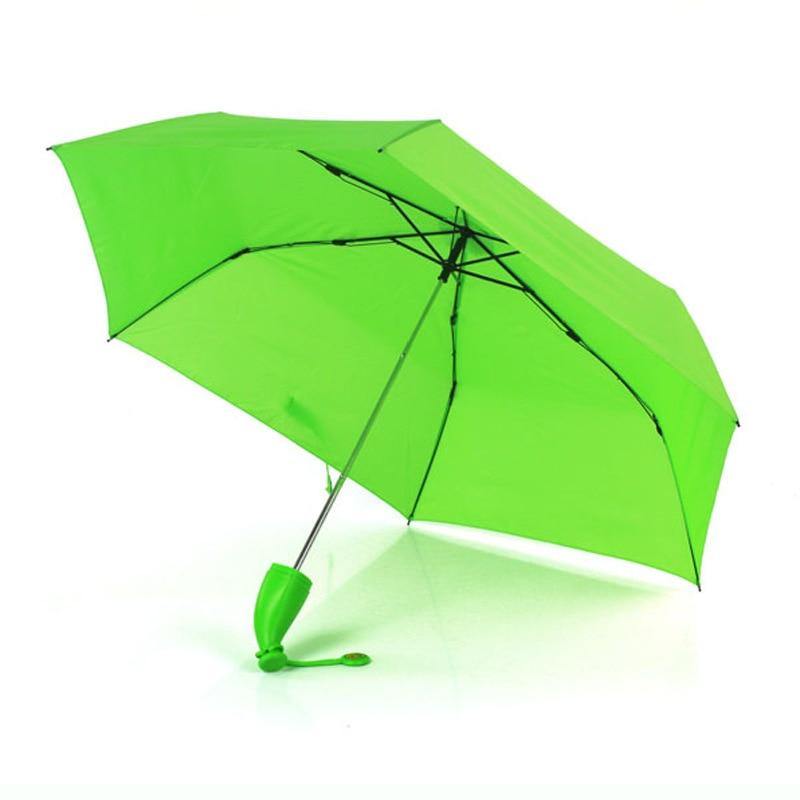 Mode Mini Bananenschirm Parasol Regnerisch Kreativ Obst Faltregenschirme Für Frauen Männer UV Winddichte Regenschirme YD200027