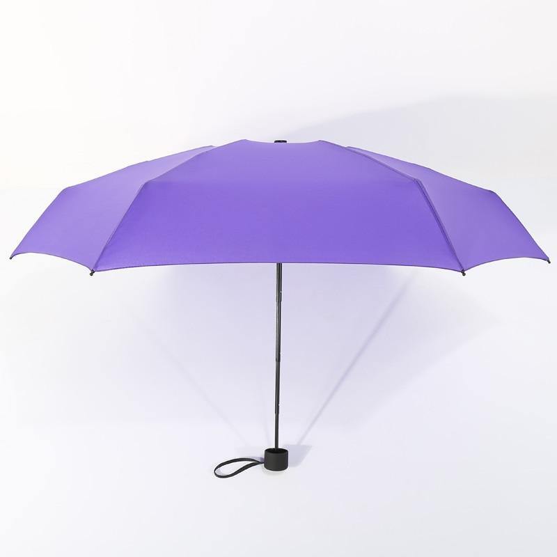 Mini Pocket Regenschirm Damen UV Kleine Schirme 180g Regen Damen Wasserdicht Herren Sonnenschirm Bequem Mädchen Reisen Parapluie Kind