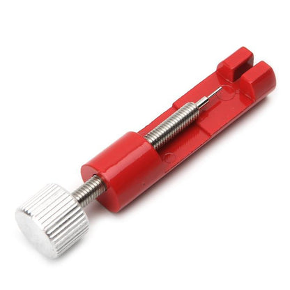 1 PC Metal Adjustable Watch Strap Bracelet Link Pin Remover Repair Tool Set Red (Red)