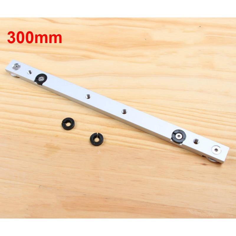Aluminum alloy T-slots miter track and miter bar slider table saw miter gauge rod woodworking tool durable in application