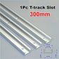 Aluminum alloy T-slots miter track and miter bar slider table saw miter gauge rod woodworking tool durable in application