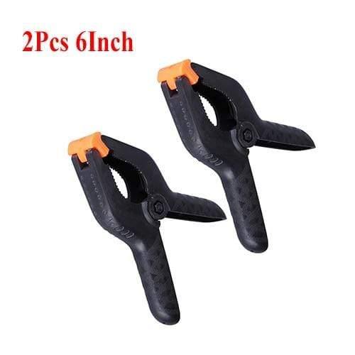 2/3/4/6/9 Inch Wood Tools Plastic Spring Clip Clamping Sleeves For Woodworking Carpentry Pliers Tools Tools