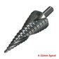 Multi-sizes HSS steel titanium step drill bits 3-12/4-12/4-20/4-32mm step cone cutting tools steel wood metal drilling