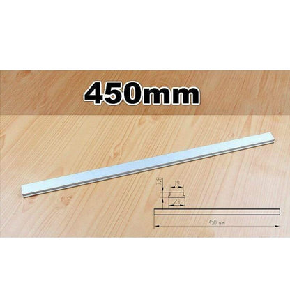 Aluminium T-slot rail M6 M8 sliding plate for T-slot T-rail miter track fixing slot woodworking tool router table tools
