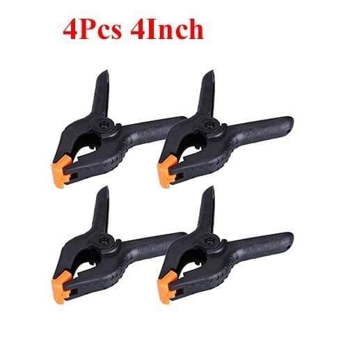 2/3/4/6/9 Inch Wood Tools Plastic Spring Clip Clamping Sleeves For Woodworking Carpentry Pliers Tools Tools