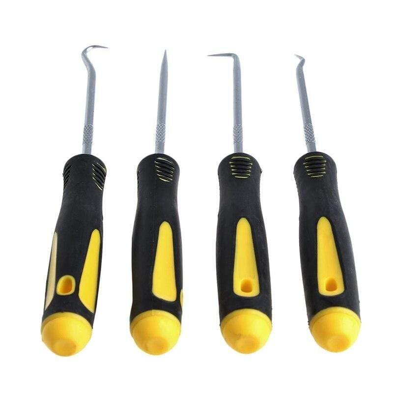 4 Pieces/Set Robust Car Hook Oil Seal Gasket Remover Pick Set Hand Tool