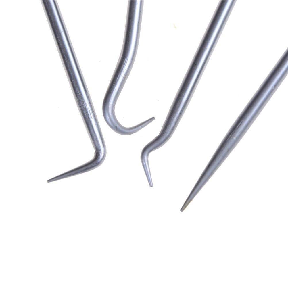 4 Pieces/Set Robust Car Hook Oil Seal Gasket Remover Pick Set Hand Tool