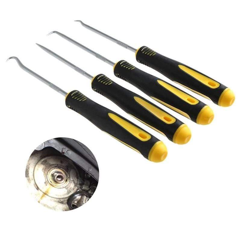 4 Pieces/Set Robust Car Hook Oil Seal Gasket Remover Pick Set Hand Tool