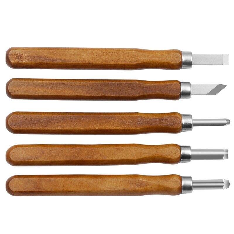 5 pieces/lot wood carving chisel knives for basic woodcut DIY tools and detailed woodwork chisels hand tools