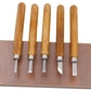 5 pieces/lot wood carving chisel knives for basic woodcut DIY tools and detailed woodwork chisels hand tools