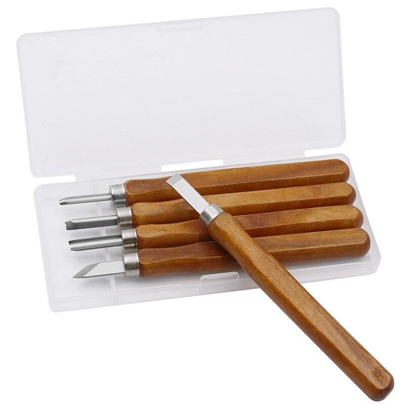 5 pieces/lot wood carving chisel knives for basic woodcut DIY tools and detailed woodwork chisels hand tools