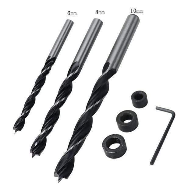 Doweling Jig Holzverarbeitung 3 In 1 Loch Bohrer Punch Positionierer Führungsortungsgerät Für Möbel Schnelle Verbindung Holzverarbeitung DIY Werkzeuge