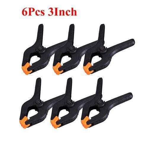 2/3/4/6/9 Inch Wood Tools Plastic Spring Clip Clamping Sleeves For Woodworking Carpentry Pliers Tools Tools