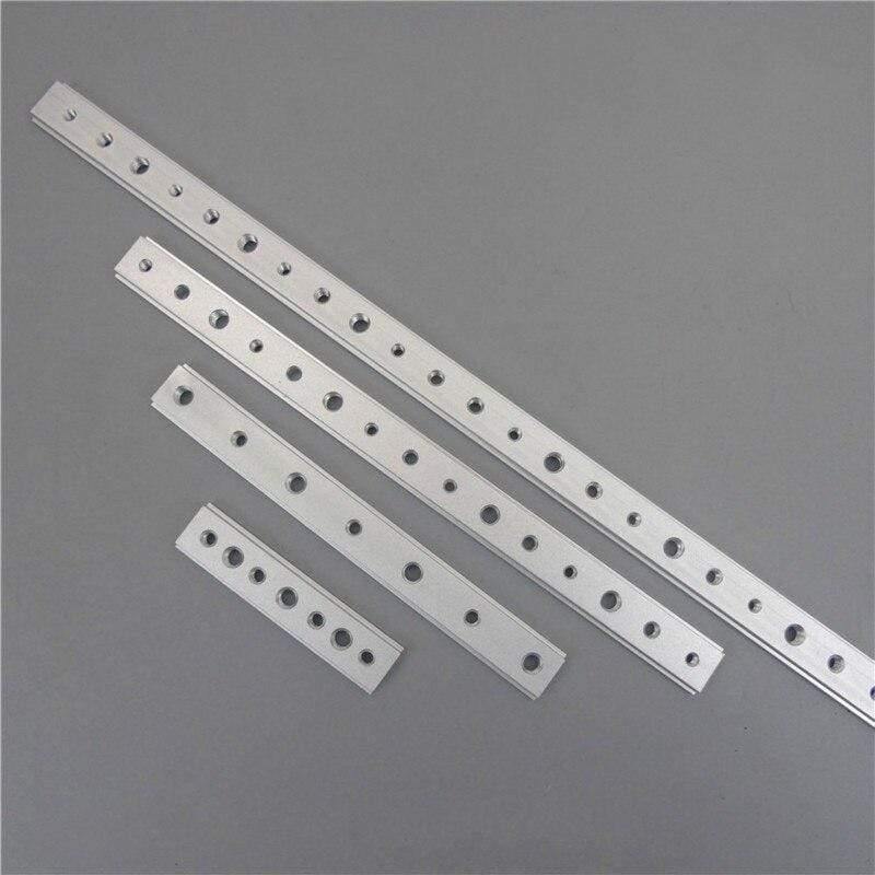 Aluminium T-slot rail M6 M8 sliding plate for T-slot T-rail miter track fixing slot woodworking tool router table tools