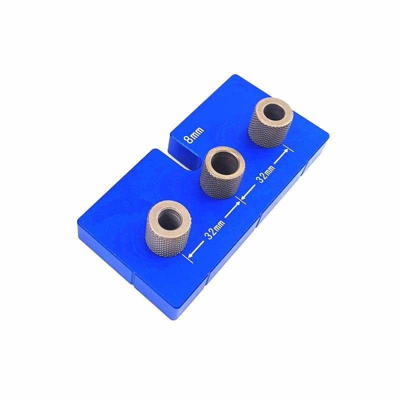 Pocket Hole Jig Kit Doweling Jig Wood Vertical Drilling Removable Locator for Furniture Connecting Hole Cutter Carpentry Tools