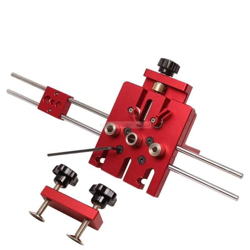 Doweling Jig Holzverarbeitung 3 In 1 Loch Bohrer Punch Positionierer Führungsortungsgerät Für Möbel Schnelle Verbindung Holzverarbeitung DIY Werkzeuge