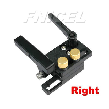 400-800mm Aluminum alloy T-slot rail with scale and miter stop movable scale T-slots milling table saw station woodworking DIY