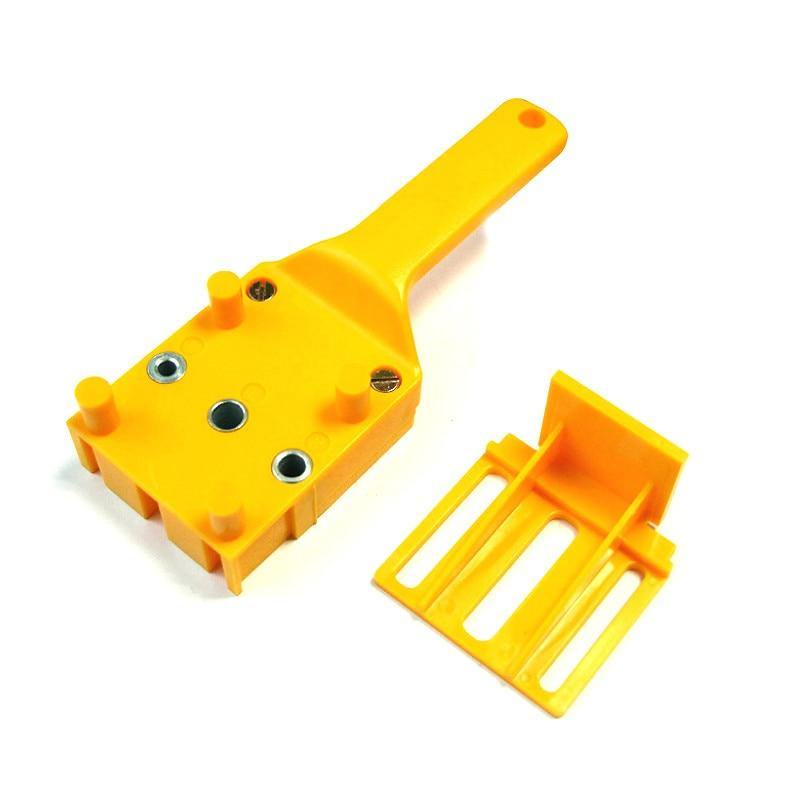 41 pieces/set drilling guide kit dowel drill set jig 6mm 8mm 10mm E,L,T connection pins dowel jig hole saw tools