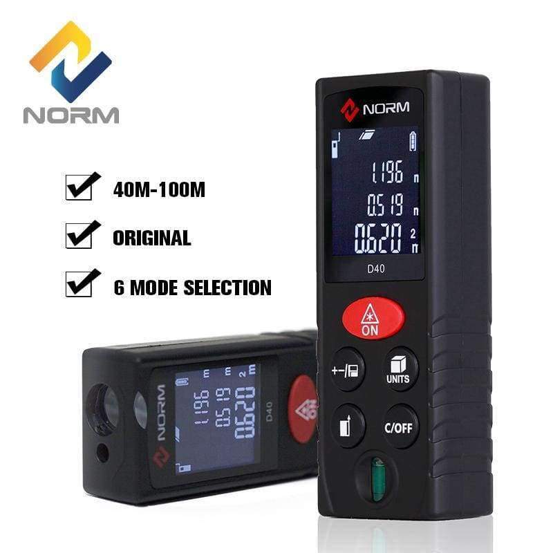 Norm D Series Laser Distance Meter 40M 60M 80M 100M Laser Rangefinder Laser Rangefinder Laser Measuring Device