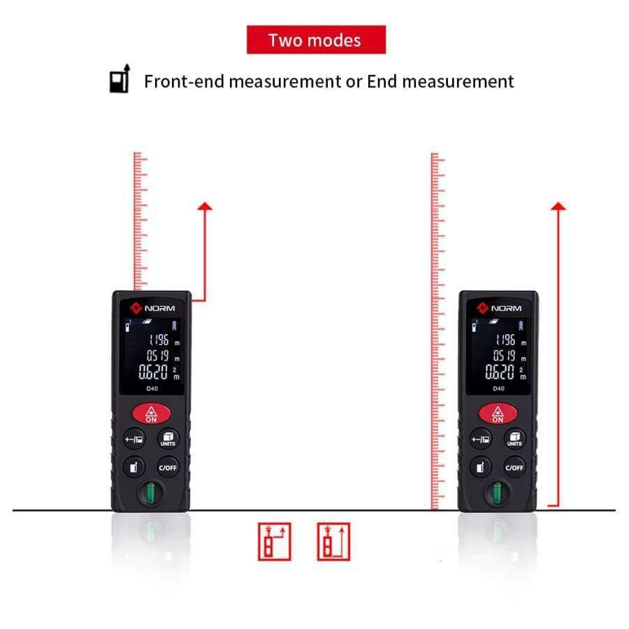 Norm D Series Laser Distance Meter 40M 60M 80M 100M Laser Rangefinder Laser Rangefinder Laser Measuring Device