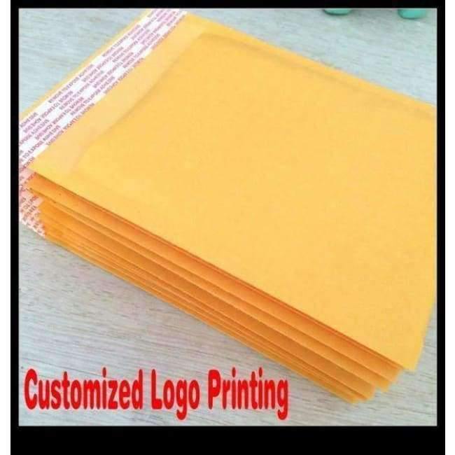 100 Stück/Los 4,7*7,09" [120mmx180mm] KRAFT BUBBLE MAILERS POLSTERUMHÜLLUNG ENVELOPE TASCHE VERSANDBEDARF
