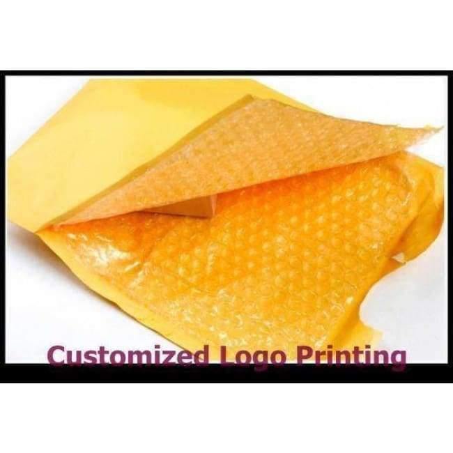 100 Stück/Los 4,7*7,09" [120mmx180mm] KRAFT BUBBLE MAILERS POLSTERUMHÜLLUNG ENVELOPE TASCHE VERSANDBEDARF