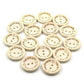 100 pieces/pack wooden buttons clothing decoration wedding decor handmade letter love DIY crafting scrapbooking for sewing accessories