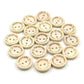 100 pieces/pack wooden buttons clothing decoration wedding decor handmade letter love DIY crafting scrapbooking for sewing accessories