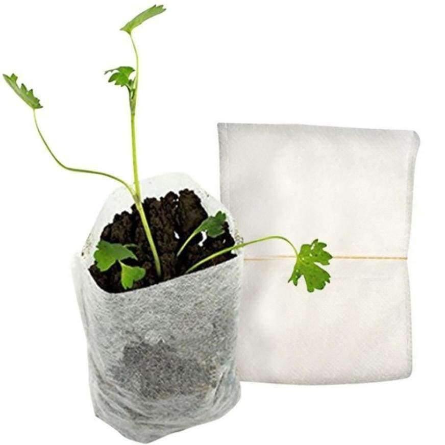 100 Stück Kinderzimmer Töpfe Samenanzucht Taschen Vliesstoffe Gartenbedarf jardin pocket aug 13