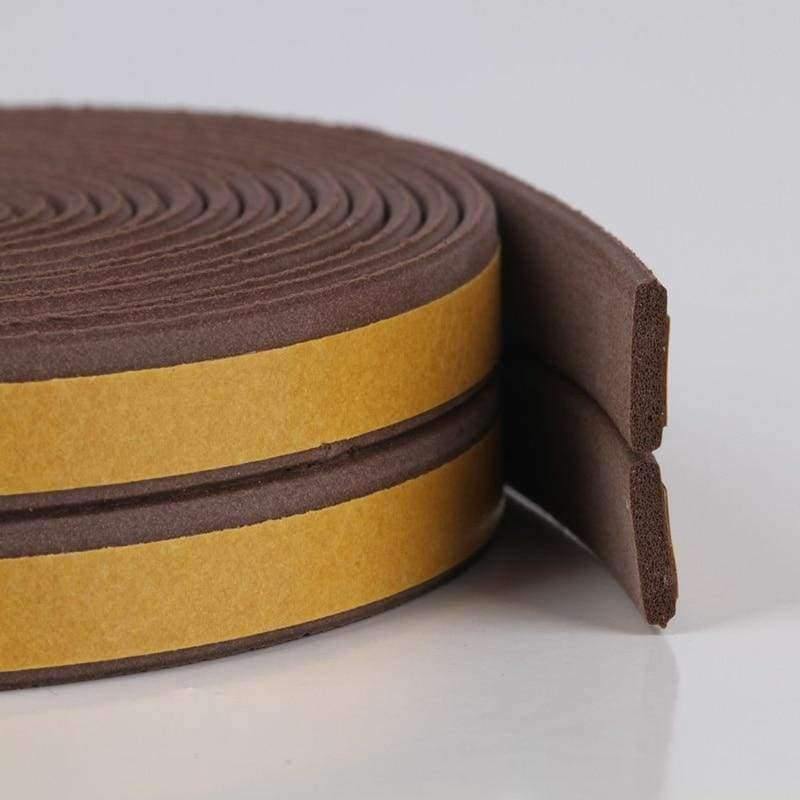 10M D/E/P Typ Self-Adhesive Sealing Strips Windproof Soundproof Window Door Seal Tape Anti-Collision Rubber Strips Tools