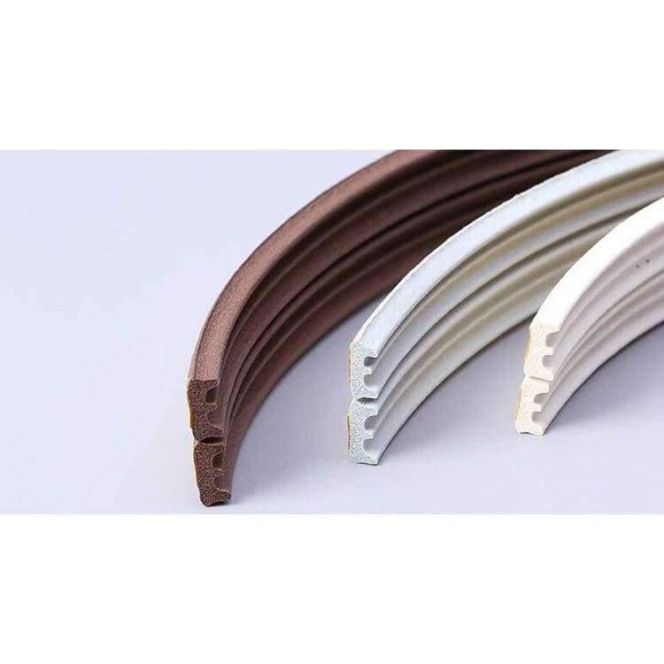 10M D/E/P Typ Self-Adhesive Sealing Strips Windproof Soundproof Window Door Seal Tape Anti-Collision Rubber Strips Tools