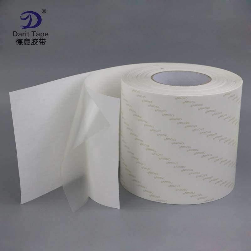 Ultratransparent stronger PET seamless double-sided tape double-sided release paper double-sided adhesive