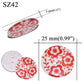 10 pieces 25 mm large matte round fashion resin buttons sewing accessories for coats suits decorative fancy button handmade 4 holes