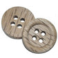 10 pieces 30 pieces natural color chestnut wood textured wooden buttons 15-30mm sewing scrapbooking for clothing handmade 4 holes button