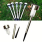 10 Packs Solar Außenlichter, Solar Gartenlichter, Wasserdichte Außenlichter, Solar Landschaftsbeleuchtung, Für Gehweg, Terrasse, Garten, Rasen, Gehweg, Weihnachten, Halloween, Partys