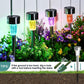 10 Packs Solar Außenlichter, Solar Gartenlichter, Wasserdichte Außenlichter, Solar Landschaftsbeleuchtung, Für Gehweg, Terrasse, Garten, Rasen, Gehweg, Weihnachten, Halloween, Partys