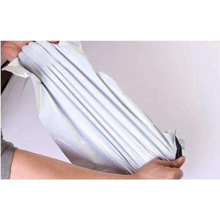 10 Stck./Los Weiße Kurierbeutel Kurierumschlag Versandbeutel Mailbeutel Versandtaschen Umschlag Selbstklebende Versiegelung Kunststofftasche