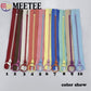 10 pieces Meetee 15-40 cm 3# closed ends resin zipper pull ring zipper slider head for sewing bags wallet purse fabric accessories crafts